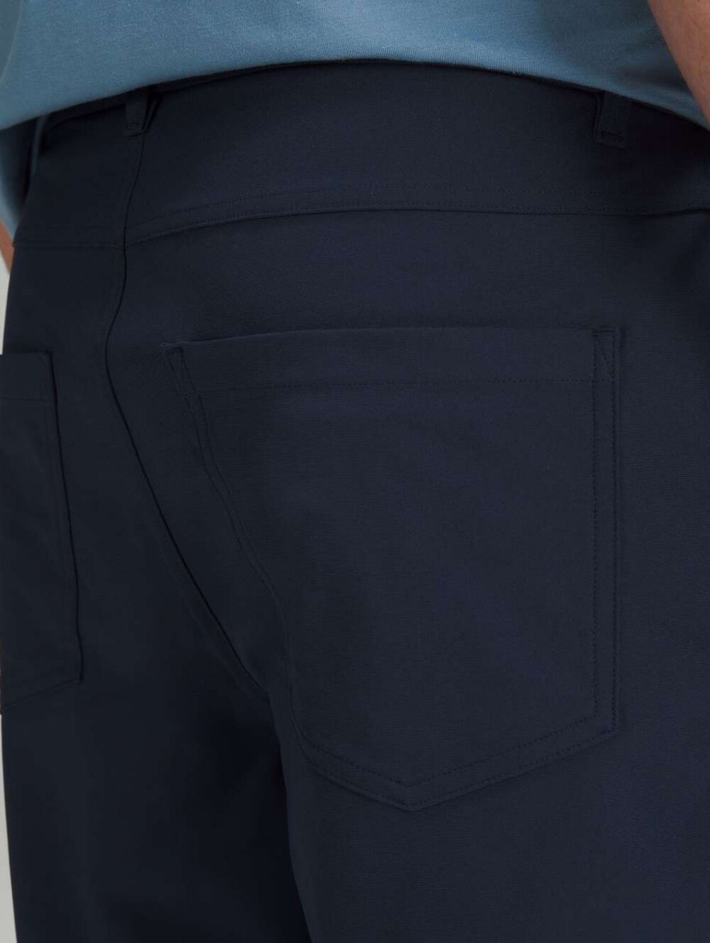 Lululemon Mens Navy Blue ABC Classic Fit 5 Pockets Warpestreme Pants sz 36